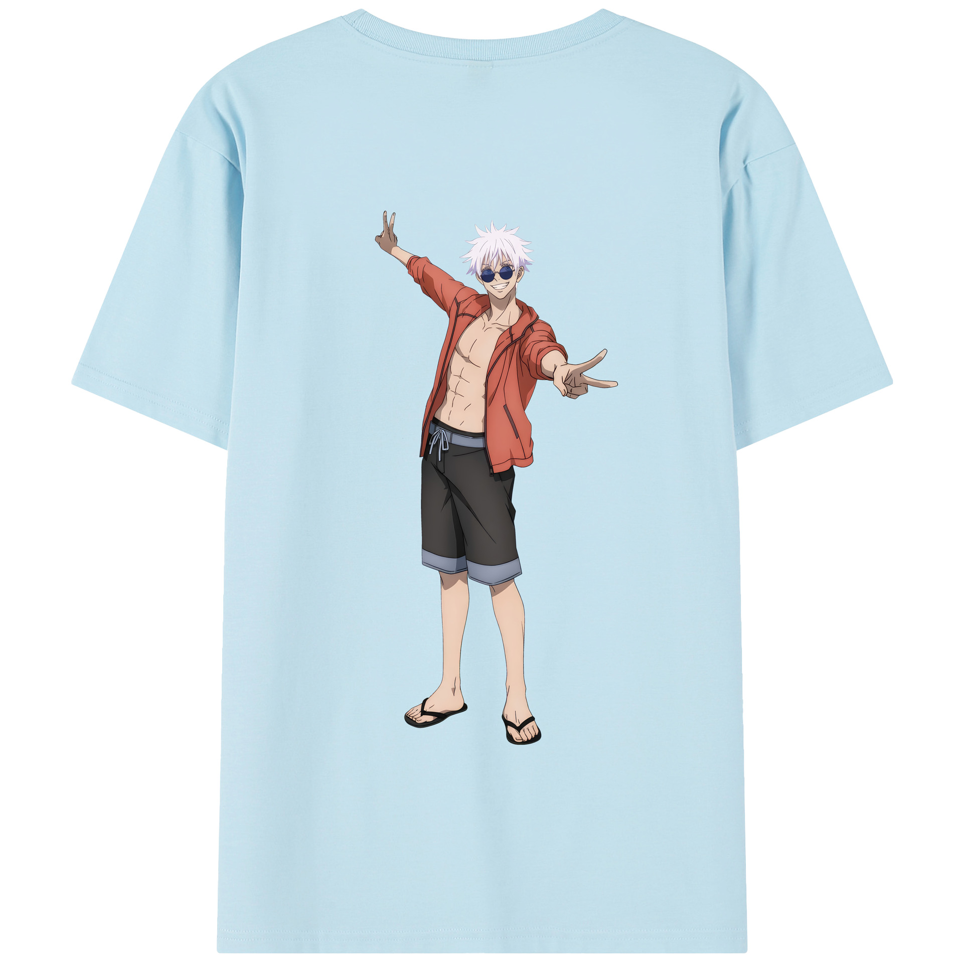 （画像用） 呪術廻戦 Jujutsu Kaisen 綿100％半袖Tシャツ（背面プリント）